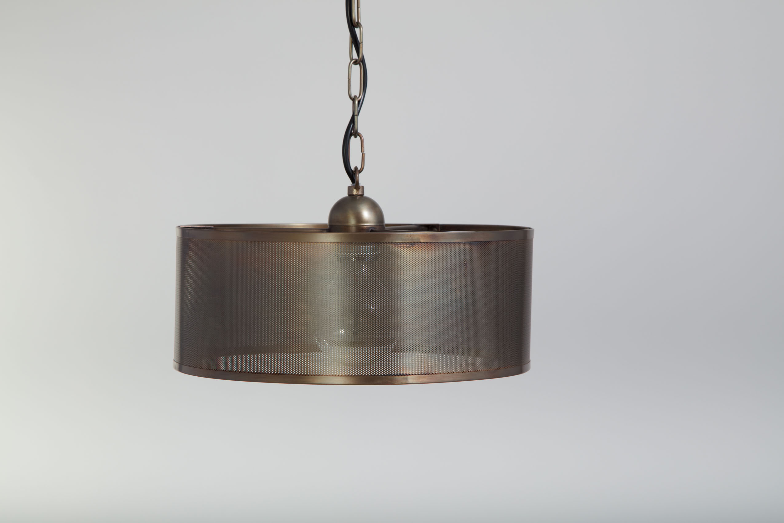 Combray Pendant 30 Cm 456 Lum Art Combray Pendant 30 Cm Acid Patinated Brass